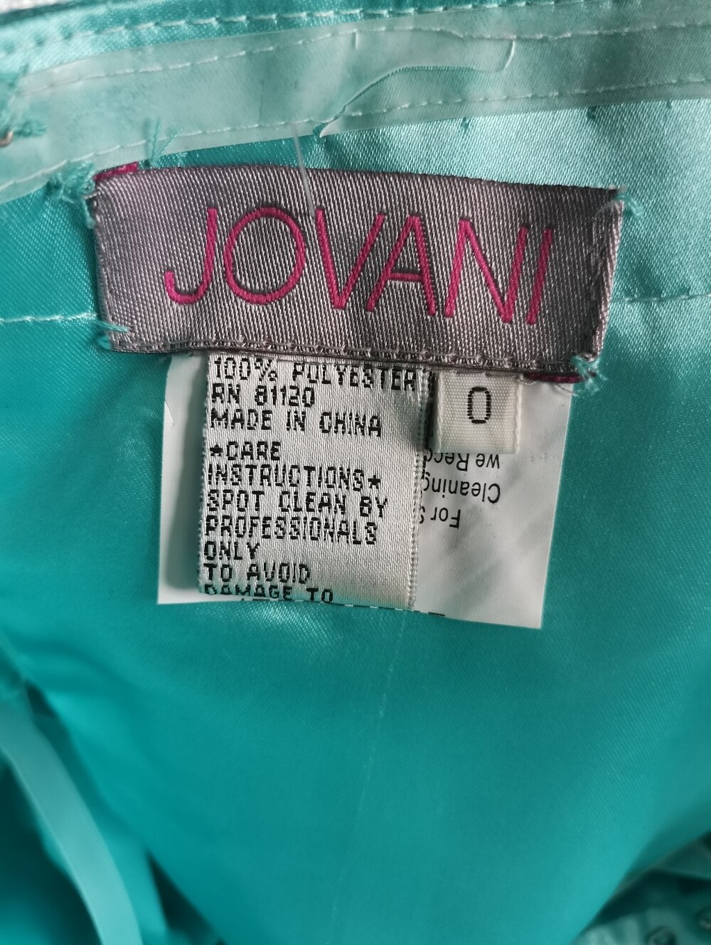 Jovani Prom Dress,Size:0 - Picture 7 of 9